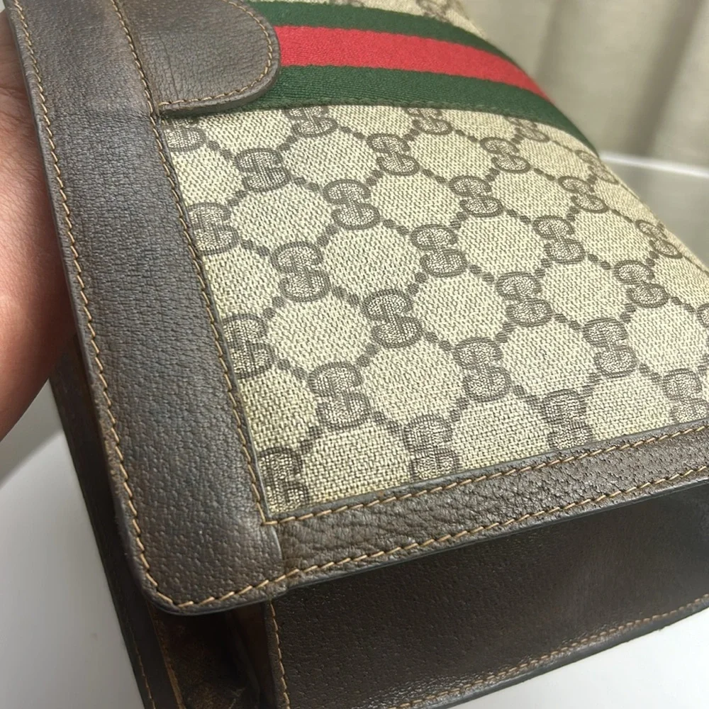 Gucci Sherry Line Monogram Clutch